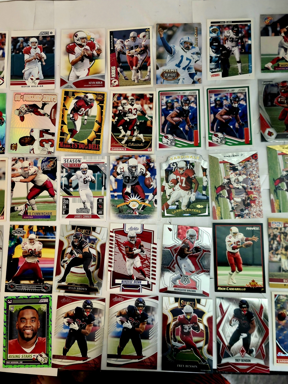 Arizona Cardinals Football Trading Card Lot - 65+ Cards 1980s-2024 Vtg/Modern